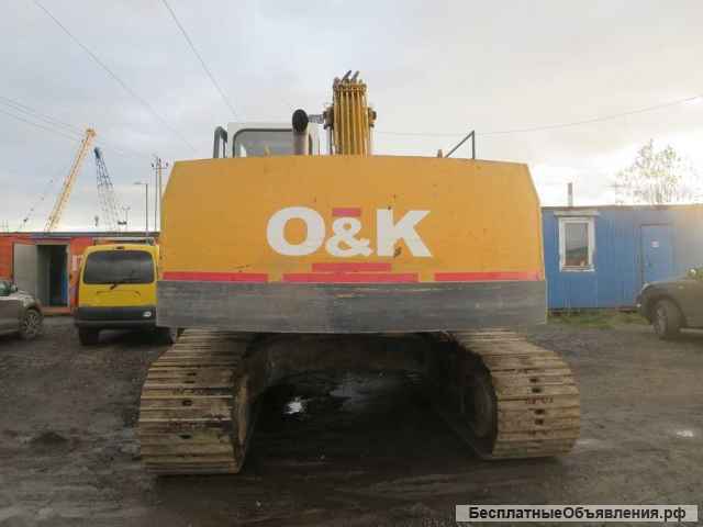 Гусеничный экскаватор OK 6, 25 т, доп. линии, 3 ковша