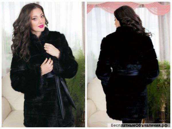 Шубка из искусственной норки