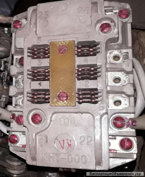 Контактор КНТ-000 10А