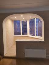 Остекление балконов под ключ