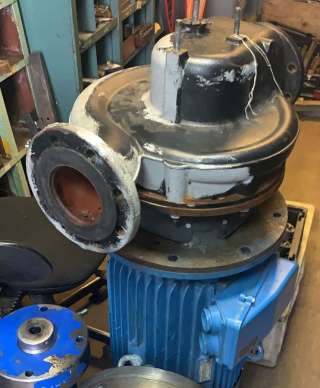 Насос АЦМЛ с двигателем