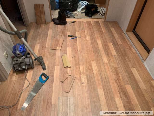 Укладка ламината
