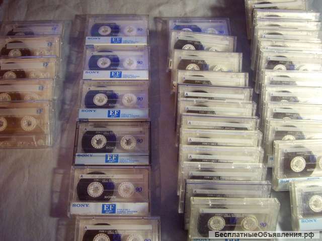 Аудиокассеты SONY Super EF 90
