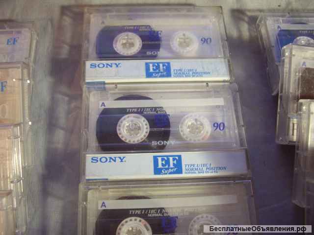 Аудиокассеты SONY Super EF 90