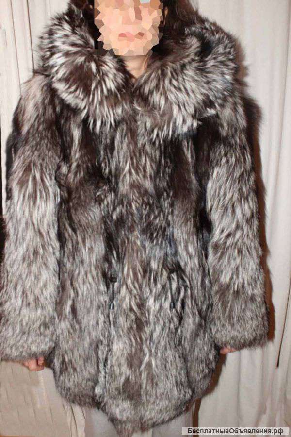 Шуба из чернобурки