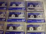 Аудиокассеты SONY super EF-90 синие