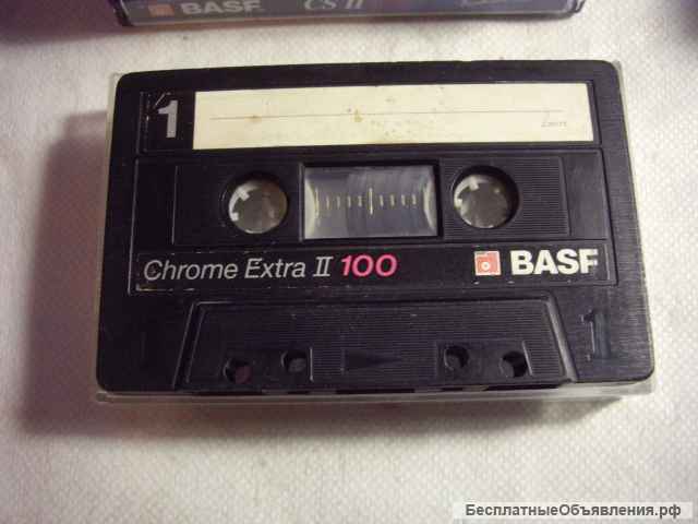 Аудиокассеты BASF 18 штук