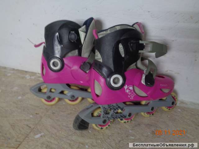 Ролики р.32-34 для девочки