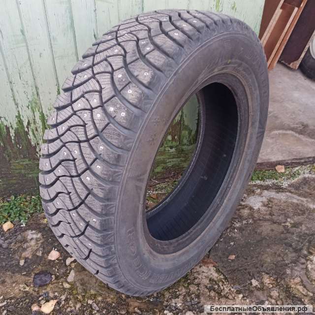 Зимнюю шипованную резину