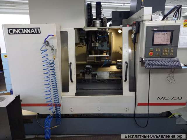 Вертикальный обрабатывающий центр CINCINNATI SABRE MC 750
