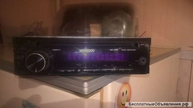 Магнитола Kenwood KDC3047GY, не включается