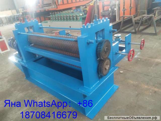 Станок для накатки рисунка на металле