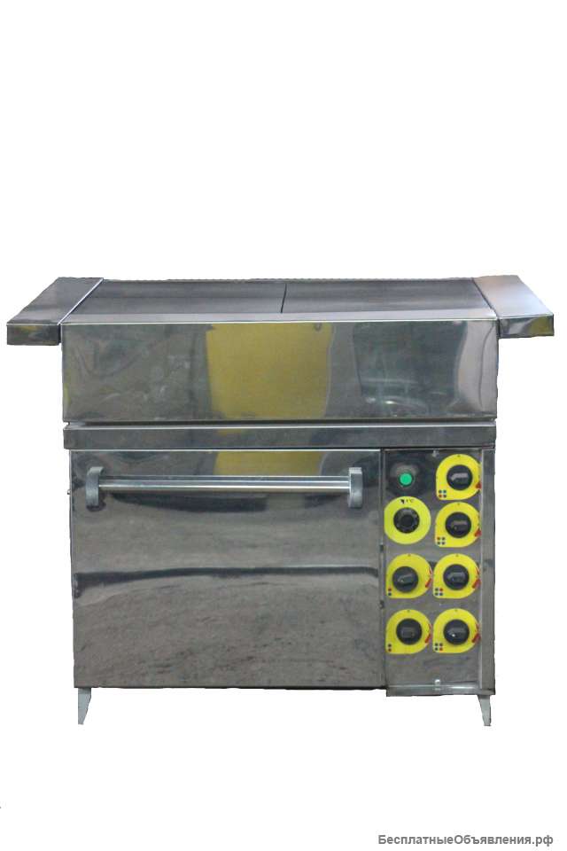 Плита электрическая с жарочным шкафом 4-х конфорочная ПЭ 0,48-КШ