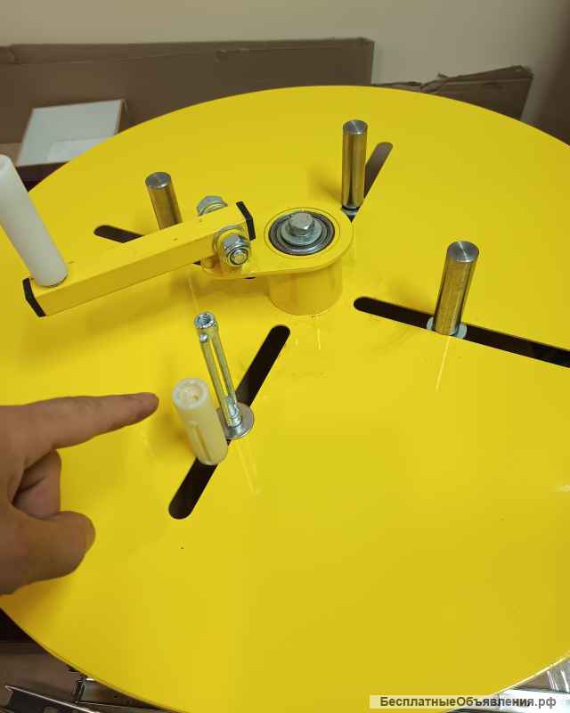 Станок перемотки мебельной кромки с отрезным устройством