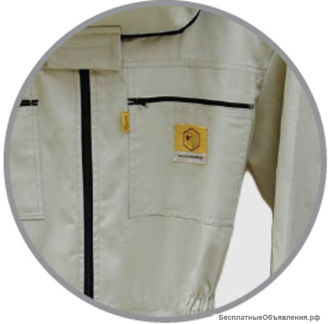 Комбинезон пчеловодческий, с лицевой сеткой Classic Line M6002