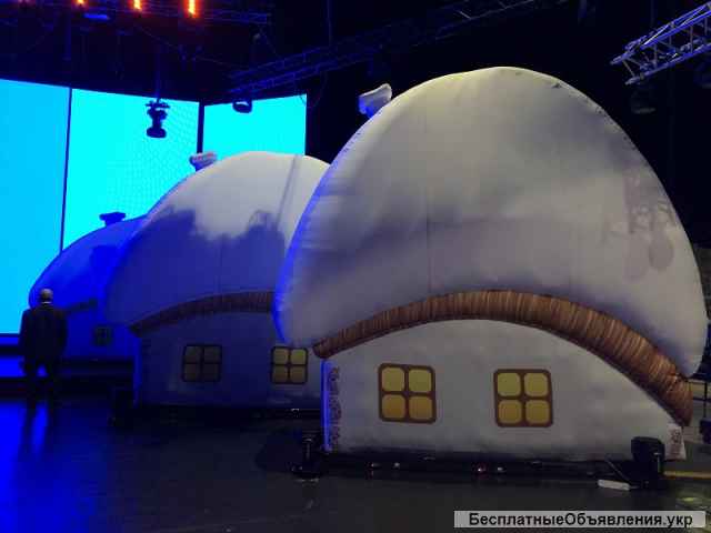 Новогодний атрибут Надувные новогодние фигуры