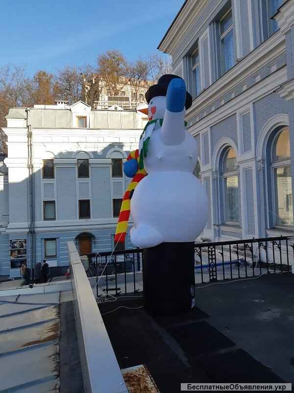 Новогодний атрибут Надувные новогодние фигуры