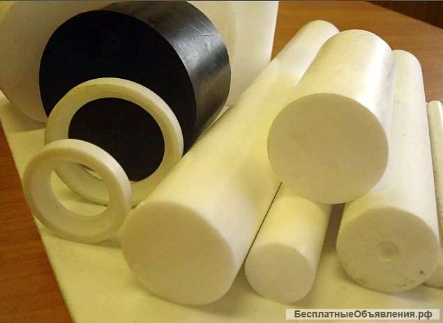 Капролон (белый, черный) листы и стержни