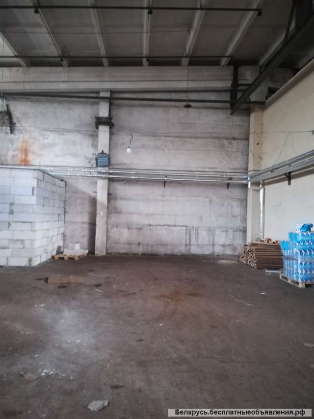 Отапливаемый склад с рампой