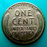 Редкая монета США. 1 цент 1924 года.