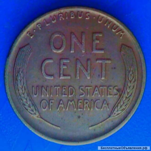 Редкая монета США 1 цент 1918 года