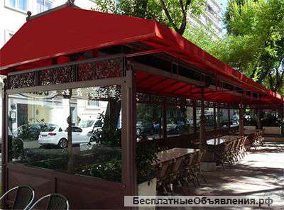 Террасы, беседки, навесы для кафе, дач