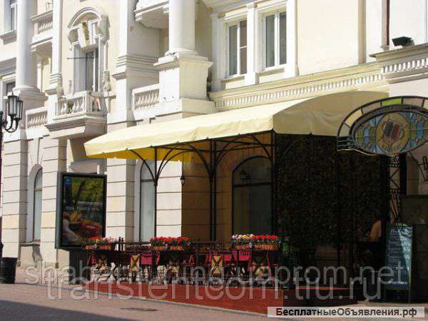 Террасы, беседки, навесы для кафе, дач