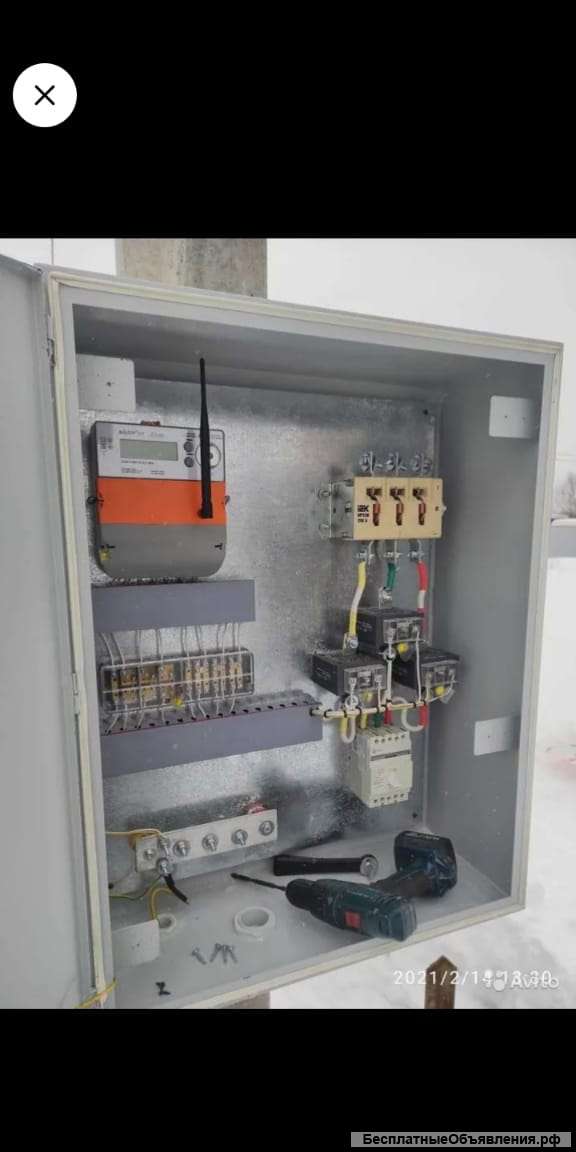 Услуги электрика