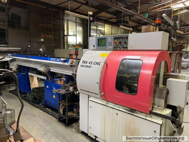 Три токарных автомата Gildemeister (made in Germany)