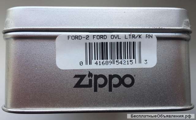 Подарочный набор Zippo, для тех кто ездит на Ford