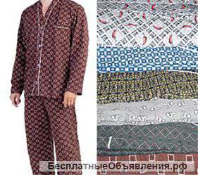 Пижама мужская из х/б (размеры 48-56)