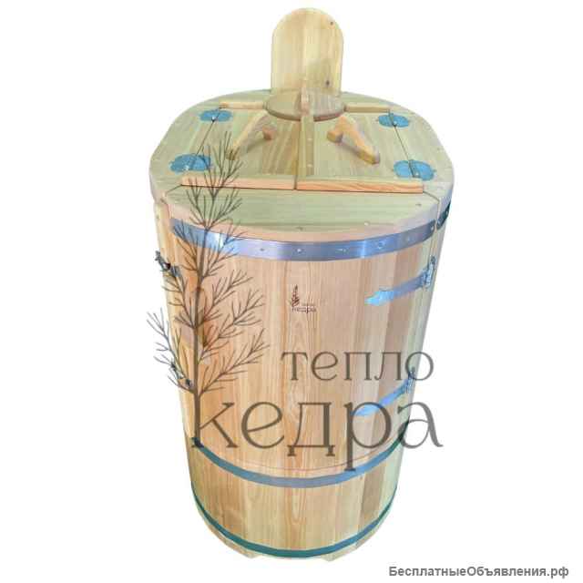 Фитобочка круглая от производителя. Спа-процедура у тебя дома