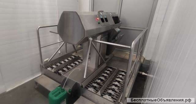 Двухсторонний двухпоточный санпропускник ASP-HL-14