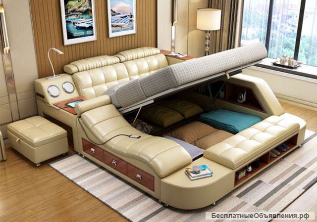 Кровать двуспальная класса люкс