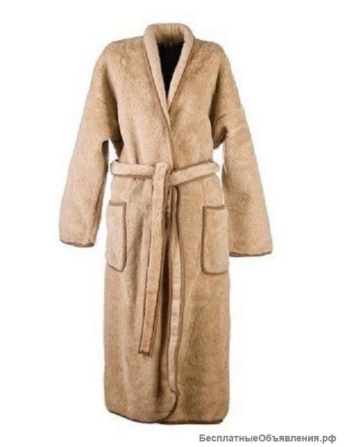 Халаты из натуральной открытой шерсти от ПРОИЗВОДИТЕЛЯ