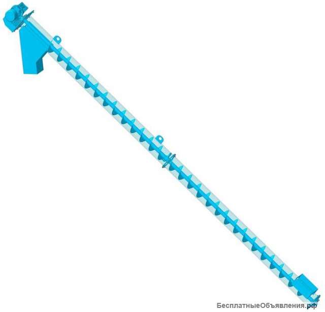 Конвейер винтовой КВ, шнековый транспортер, шнек