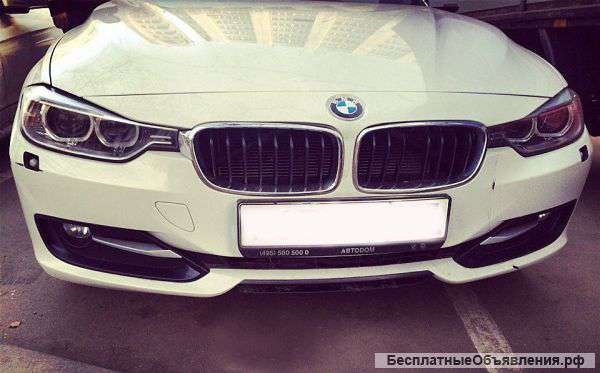 Передний бампер бмв 320d кузов F30