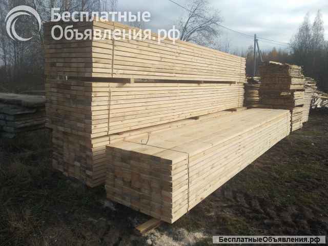 Пиломатериалы: доска, брус. От производителя