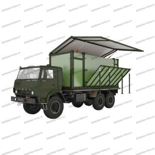 Мобильный сценический комплекс КРОН-МСК на шасси