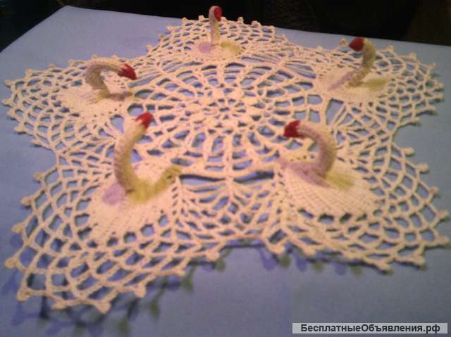 Салфетка вязаная
