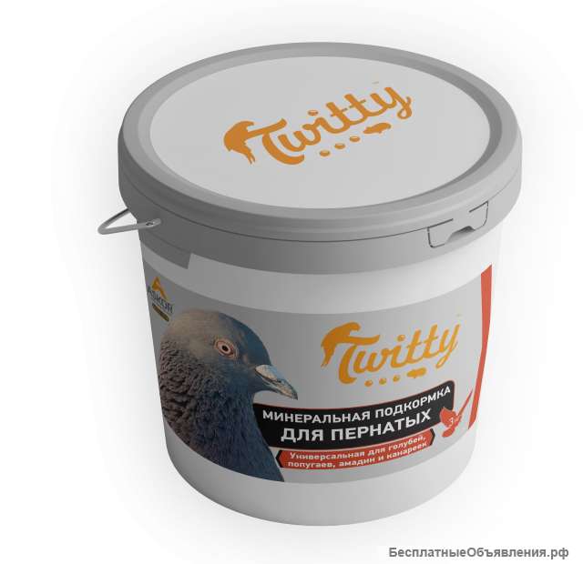 Минеральная подкормка для пернатых Twitty