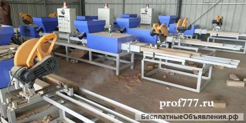 Оборудование для производства шашек для поддонов из Китая