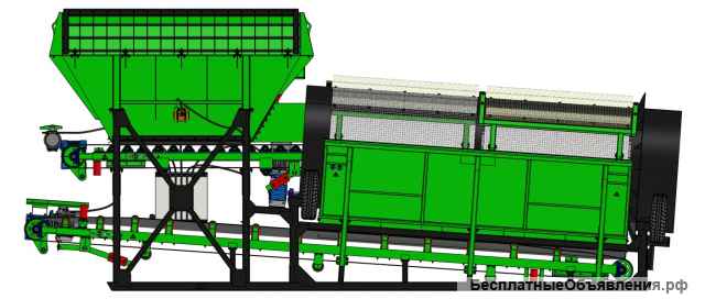 Барабанный грохот Trommel ET14 «Tornado 2.0»