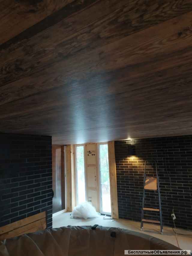 Монтаж натяжных, подвесных потолков