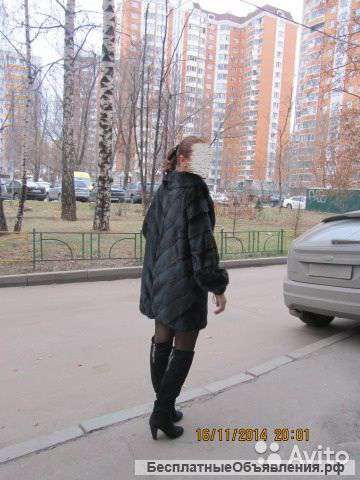 Норковая шуба премиум класса