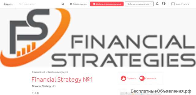 Financial Strategy 1