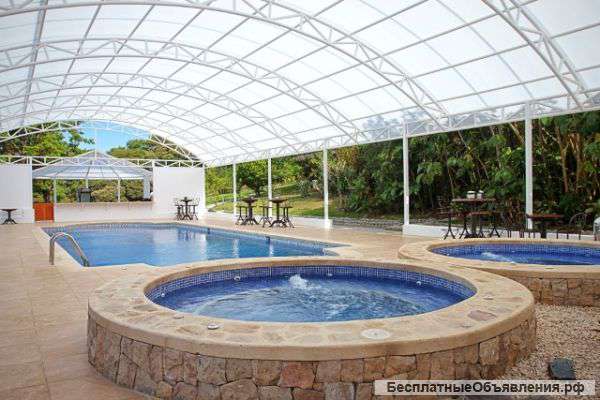 Тентовые навесы для бассейнов, джакузи