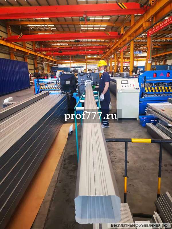 Станок производства водосточной прямоугольной трубы из Китая