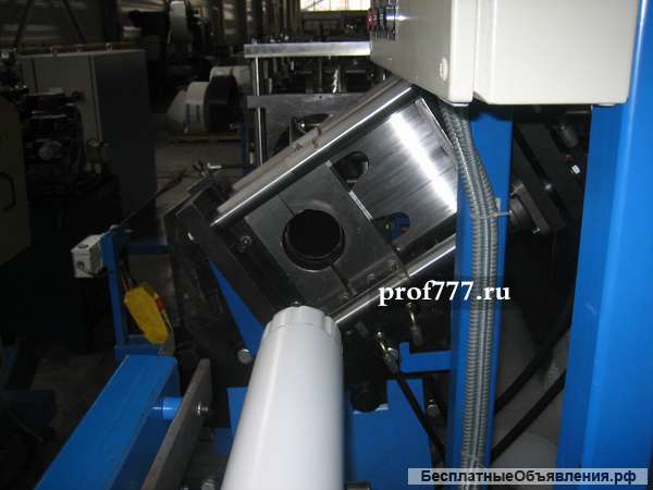 Станок для пережима конца водосточной трубы из Китая