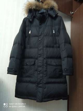 Пуховик пальто-супер пух-90/10 - 48 размер